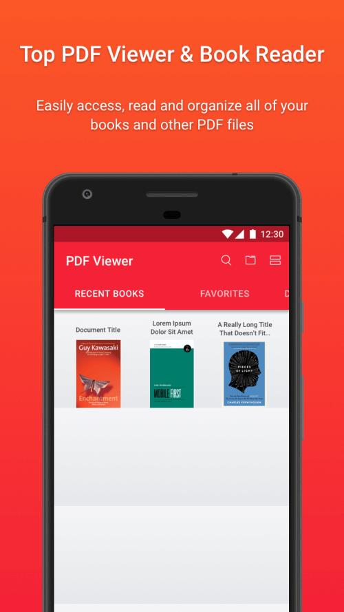 PDF Viewer & Book Reader Screenshot1