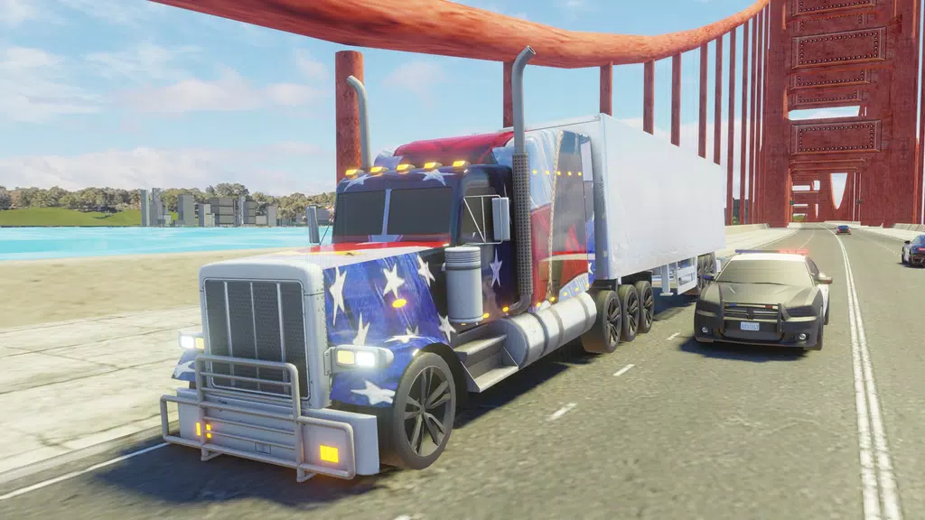 Usa Truck Simulator Car Games Screenshot1