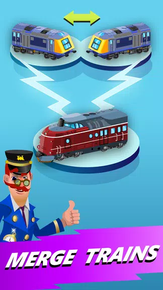 Train Merger Idle Train Tycoon Screenshot1