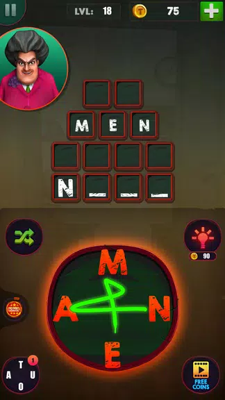 Scary Teacher : Word Games Screenshot2