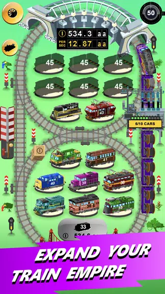 Train Merger Idle Train Tycoon Screenshot3