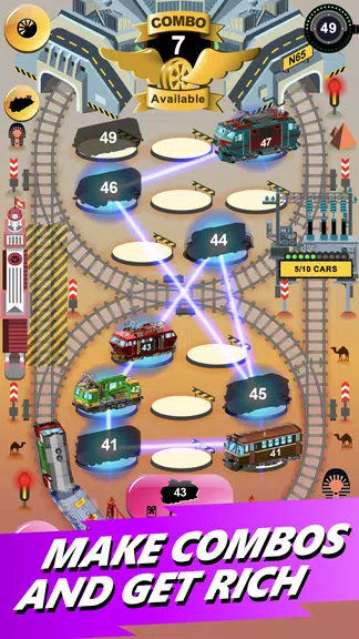 Train Merger Idle Train Tycoon Screenshot4