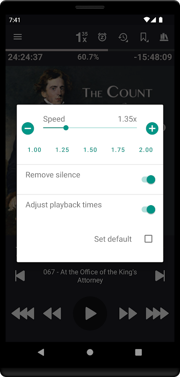 Listen Audiobook Player Screenshot1