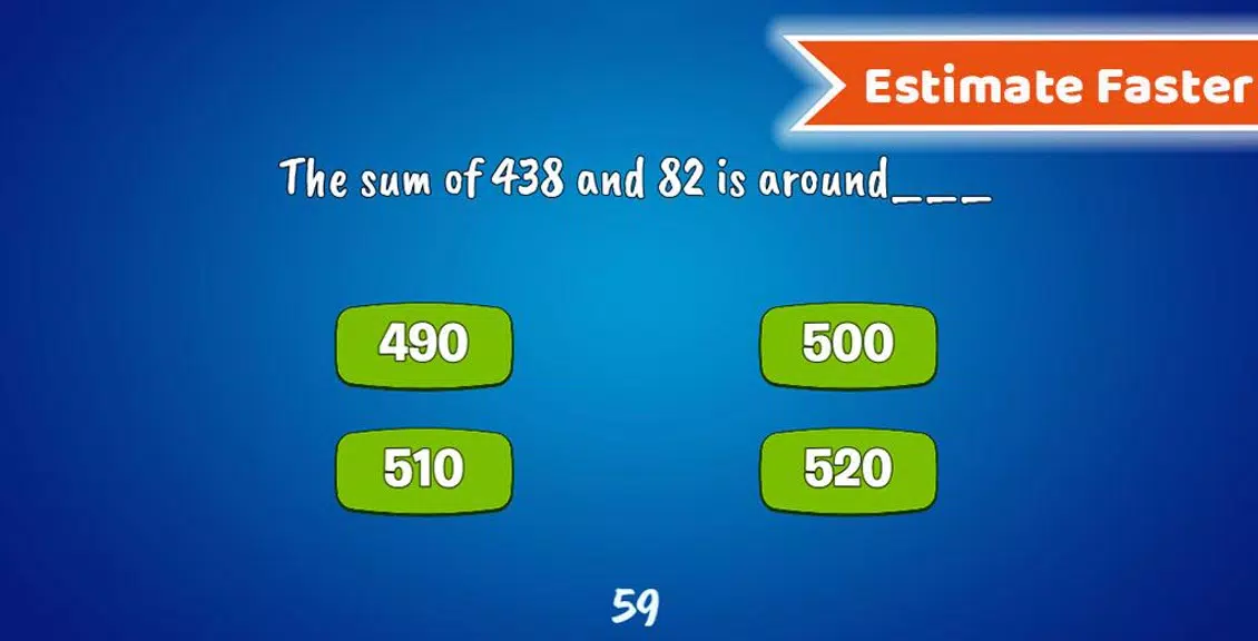 Math rescue: Mental Math Pract Screenshot3