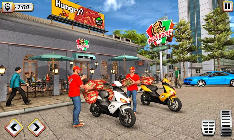 Pizza Delivery Boy Bike Games Screenshot4