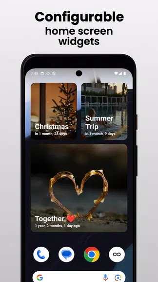 Moments - Countdown widget Screenshot2