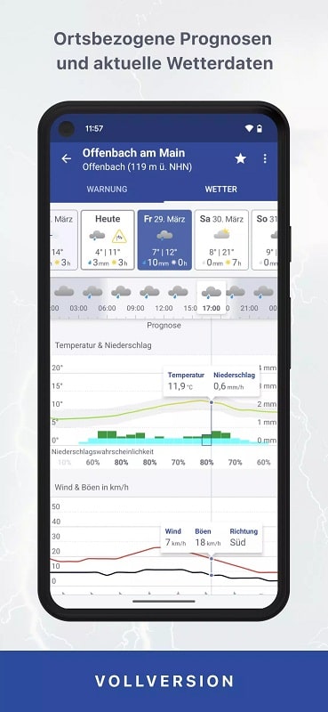 WarnWetter Screenshot4