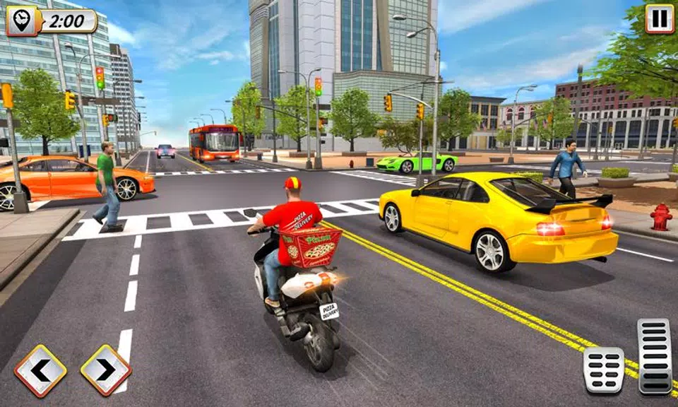 Pizza Delivery Boy Bike Games Screenshot1