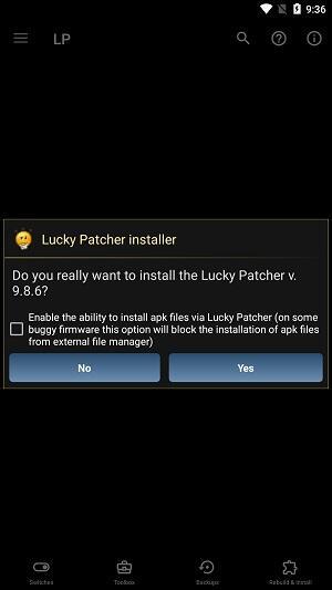 Lucky Patcher Screenshot1