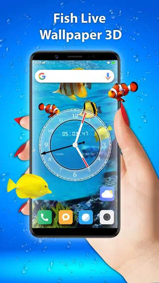 Koi Fish Live Wallpaper 3D Screenshot1