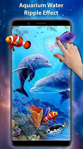 Koi Fish Live Wallpaper 3D Screenshot3