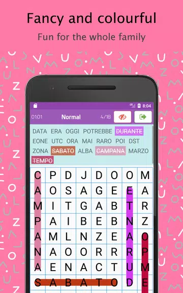 Word Search Italian dictionary Screenshot3