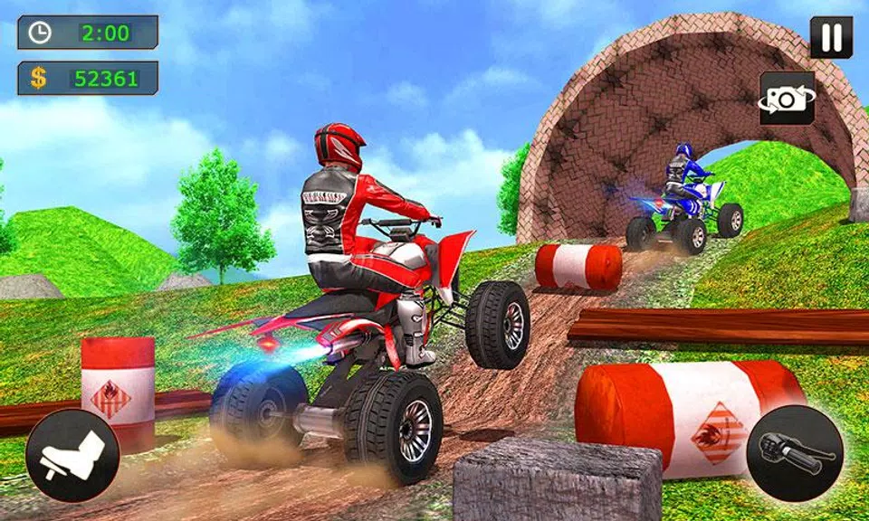 Quad Bike Offroad Drive Stunts Screenshot1