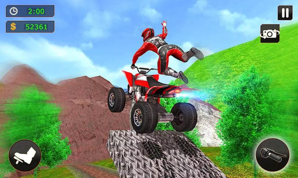 Quad Bike Offroad Drive Stunts Screenshot2