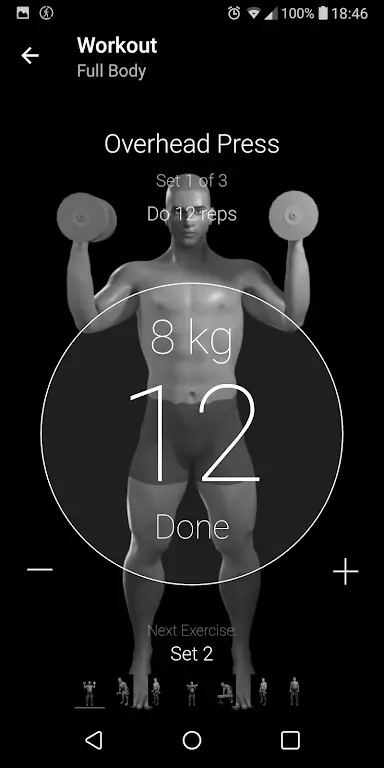 Dumbbell Home Workout Screenshot2