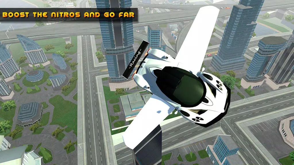 Flying Car Game driving Screenshot1