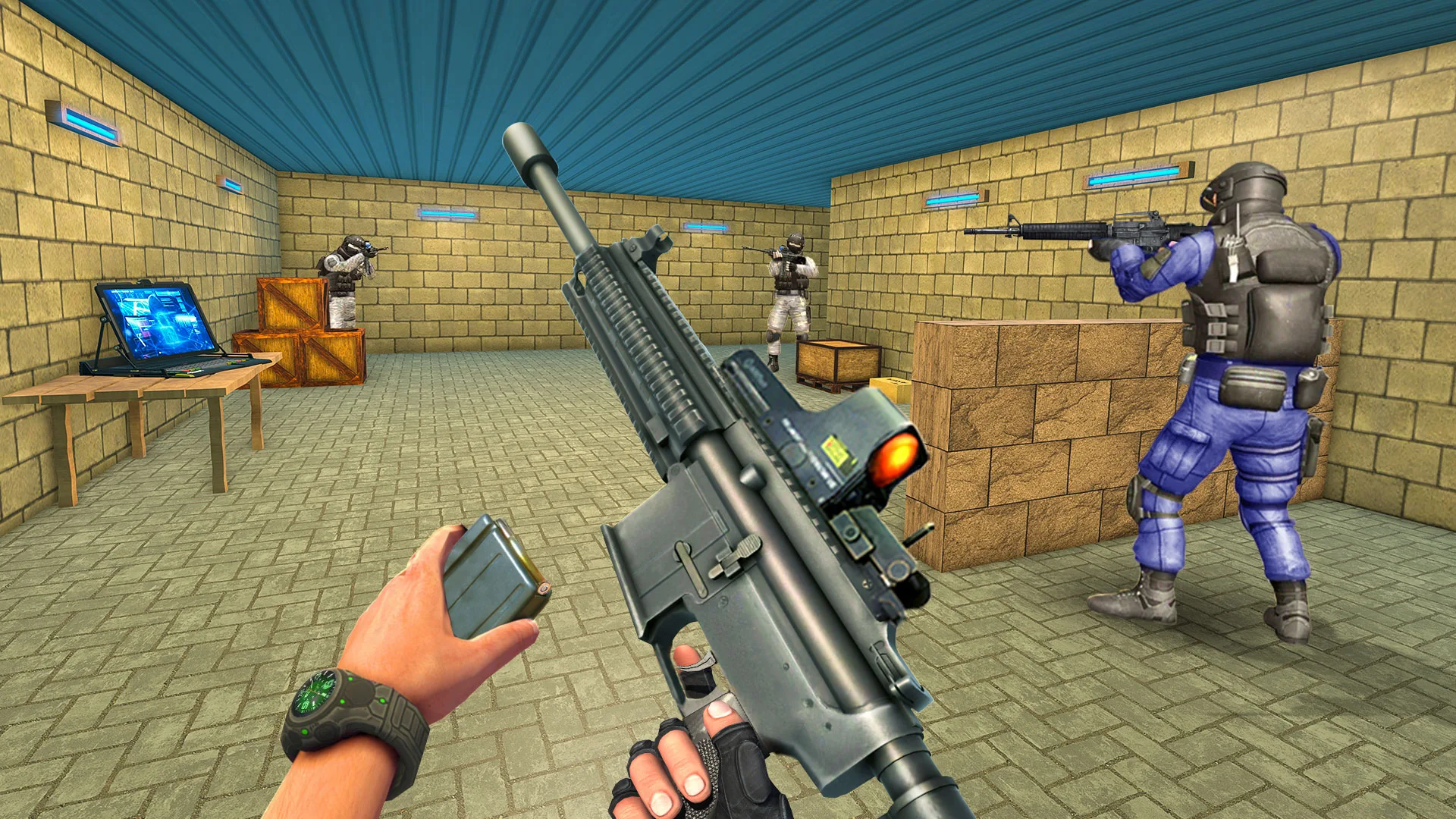 Gun Game 3d-fps Shooting Games Screenshot1