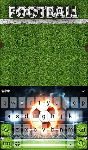 Football Keyboard & Wallpaper Screenshot2