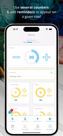 My Row Counter: Knit & Crochet Screenshot2