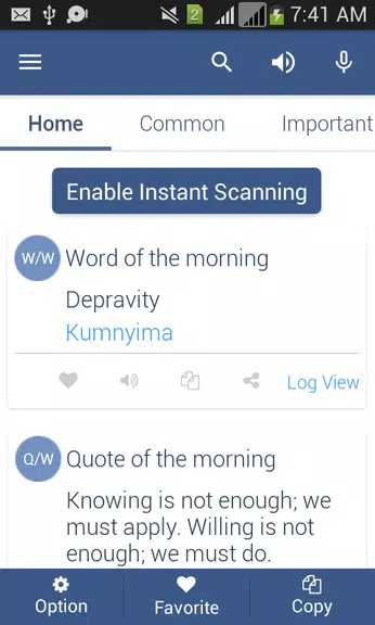 Swahili Dictionary Offline Screenshot1