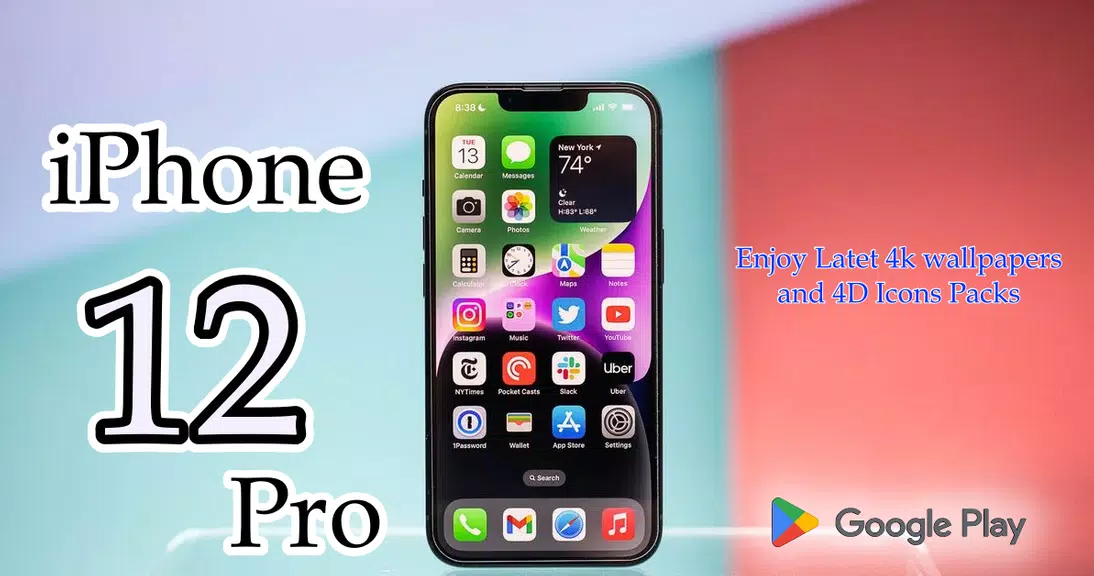 iPhone 12 Pro Launcher Themes Screenshot3