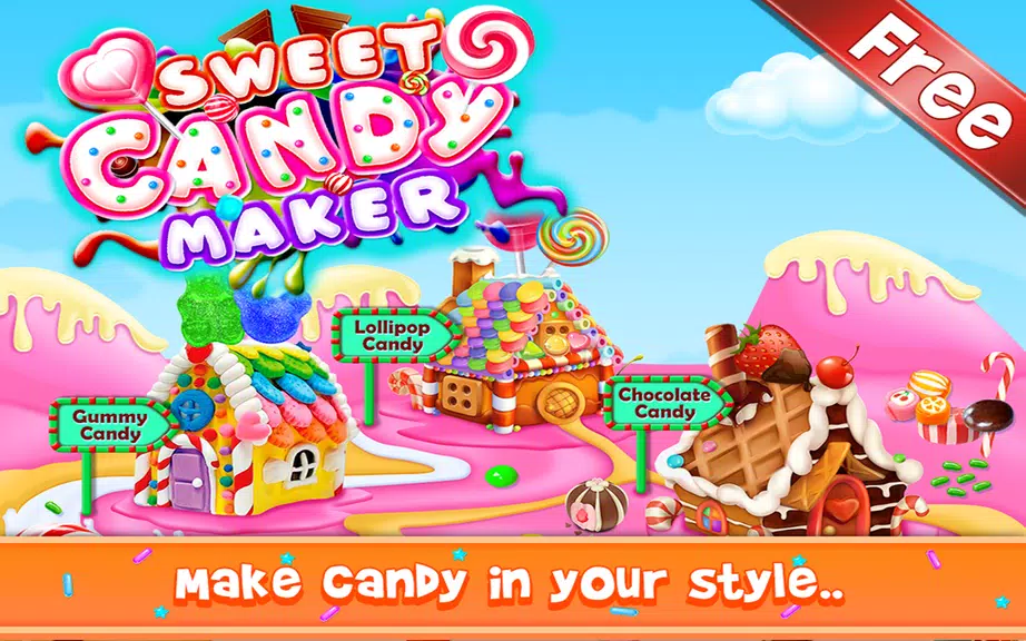 Sweet Candy Maker - Candy Game Screenshot1