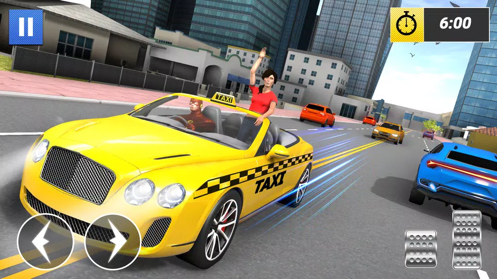 Superhero Car Games Taxi Games Screenshot2