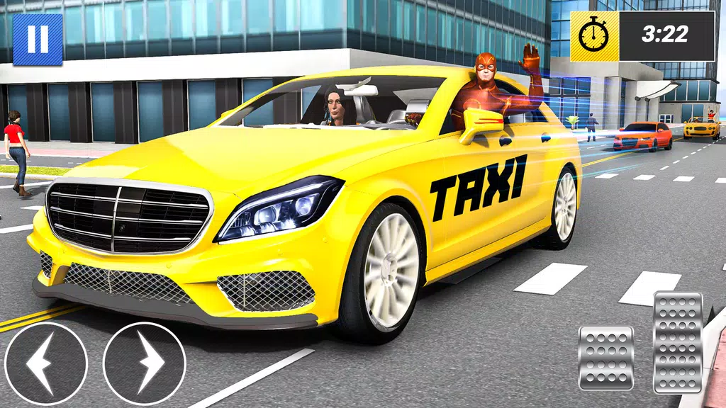 Superhero Car Games Taxi Games Screenshot1