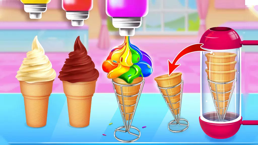 Ice Cream Cone-Ice Cream Games Screenshot2