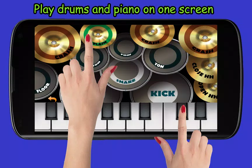 Blue Drum - Piano Screenshot1