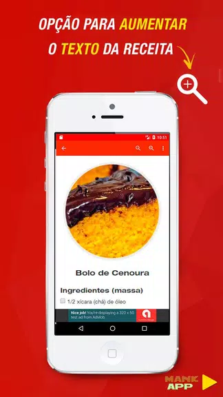 Receitas de Bolos Caseiros Screenshot2