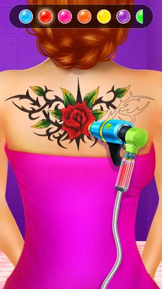 Tattoo Drawing - Tattoo Games Screenshot4