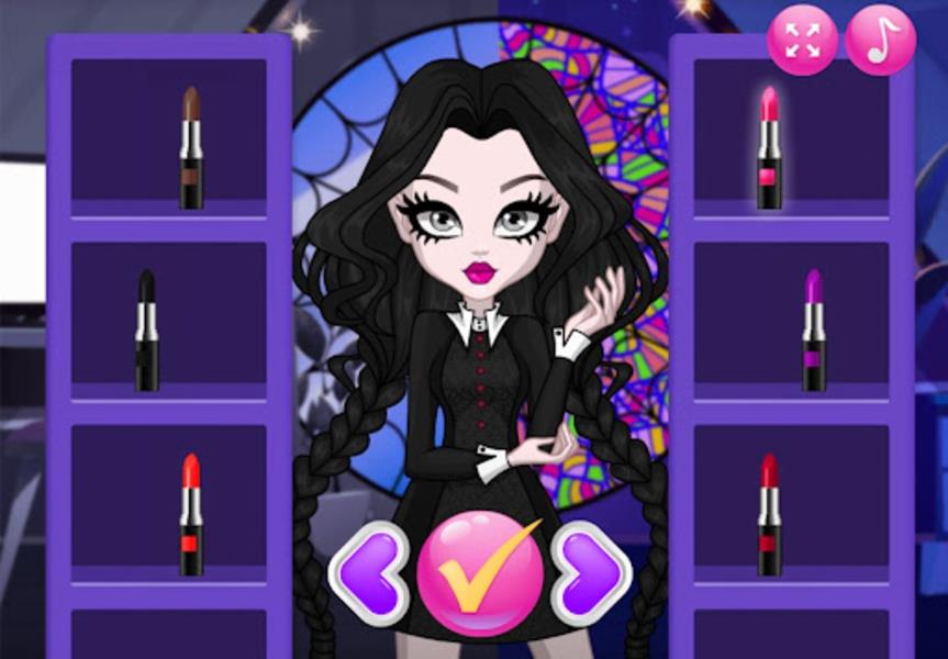 Wednesday Dress Up: Girl Games Screenshot4