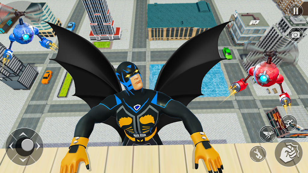 Flying Bat Robot Car Transform Screenshot3