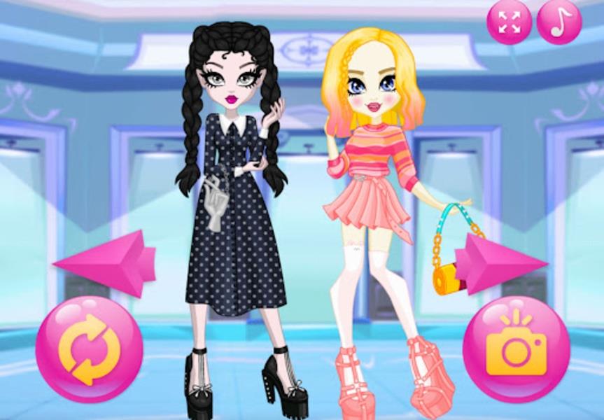 Wednesday Dress Up: Girl Games Screenshot1