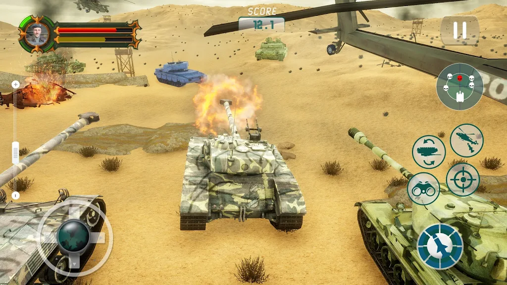 Tank Games Offline: Tank War Screenshot1