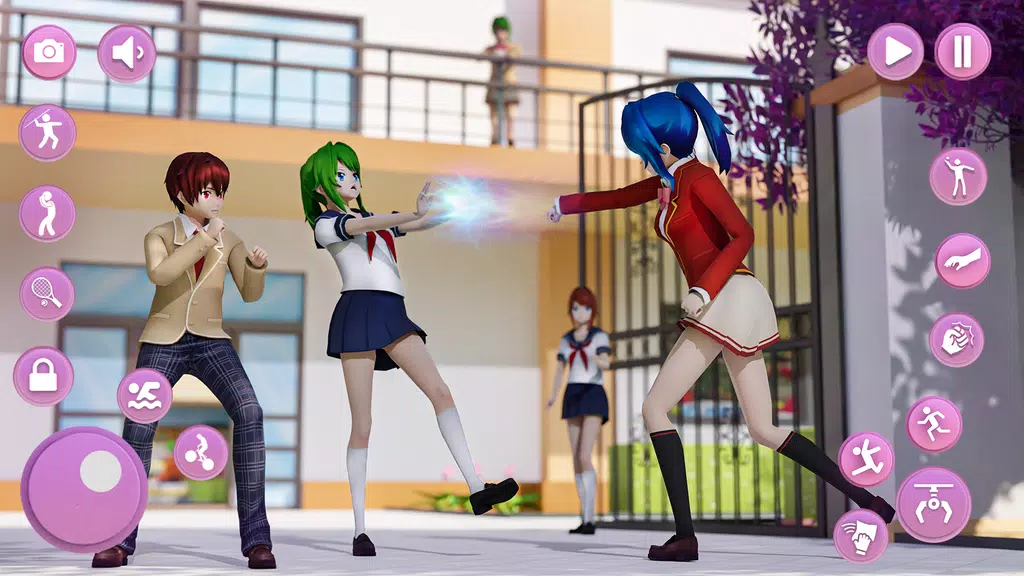 Anime School Girl Simulator 3D Screenshot3