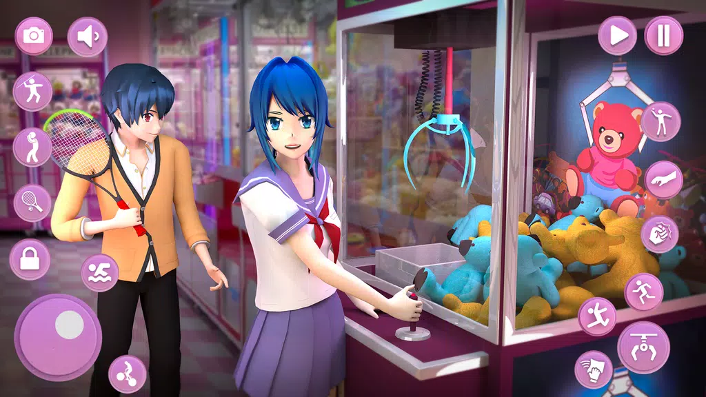 Anime School Girl Simulator 3D Screenshot4