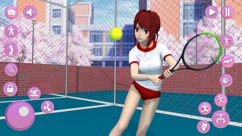 Anime School Girl Simulator 3D Screenshot2