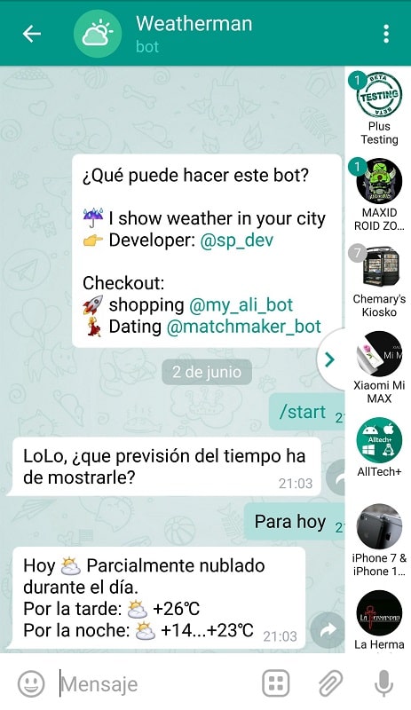 Plus Messenger Screenshot1