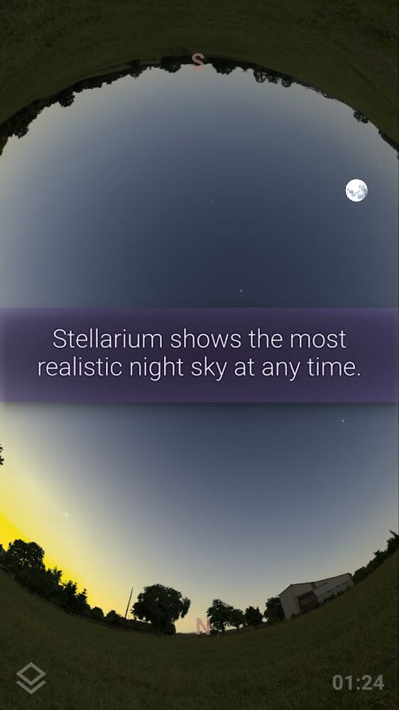 Stellarium Mobile PLUS Screenshot1