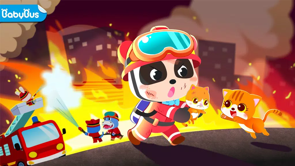 Baby Panda's Fire Safety Screenshot1