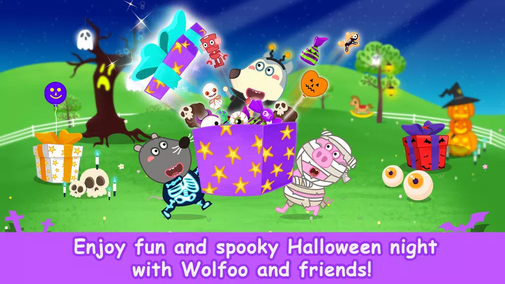 Wolfoo School Halloween Night Screenshot1