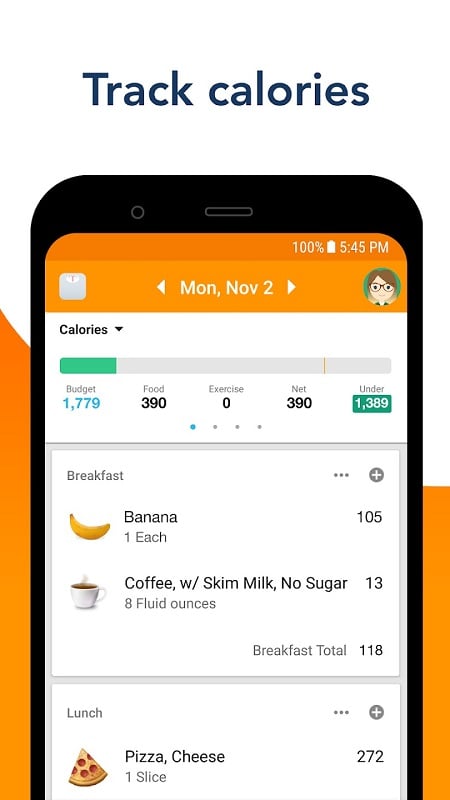 Calorie Counter by Lose It! Screenshot3