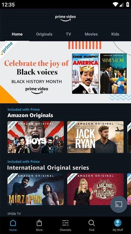 Amazon Prime Video Screenshot3