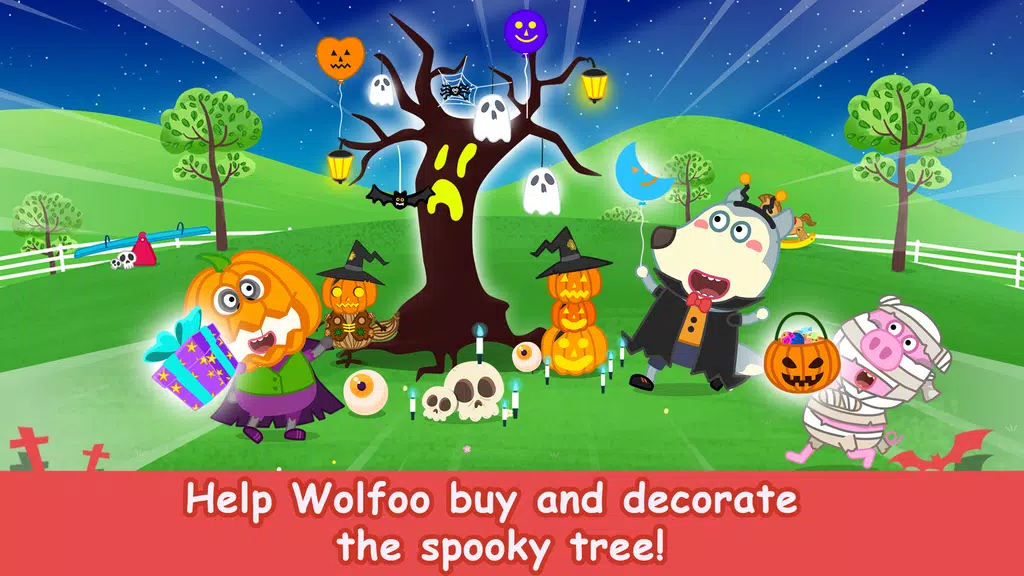 Wolfoo School Halloween Night Screenshot4