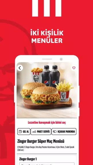 KFC Türkiye – Yemek Siparişi Screenshot4