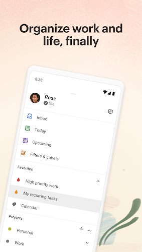 Todoist: Planner & Calendar Screenshot1