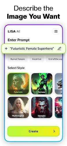 Lisa AI: AI Art Generator Screenshot4