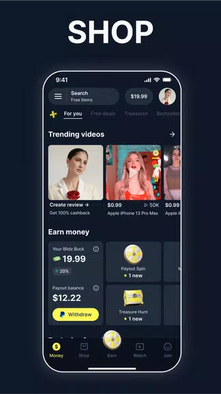 Blidz - Shop Deals, Earn Money Screenshot4